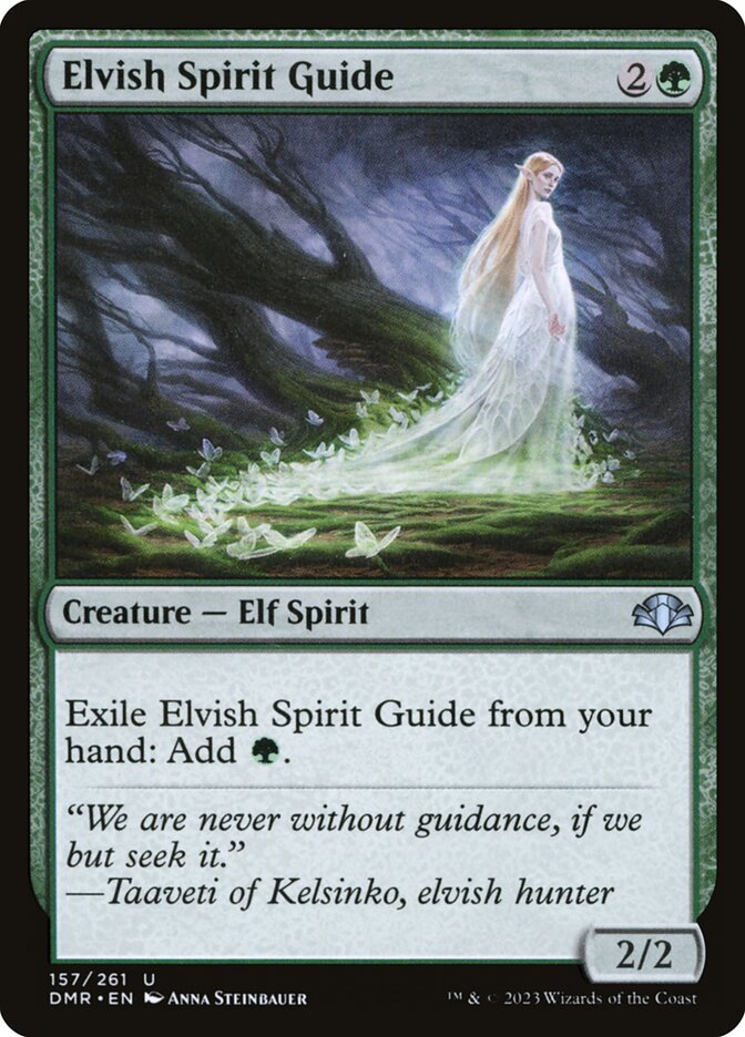 Elvish Spirit Guide (Dominaria Remastered)  | Good Games North