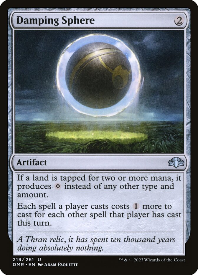 Damping Sphere (Dominaria Remastered)  - Foil | Good Games North