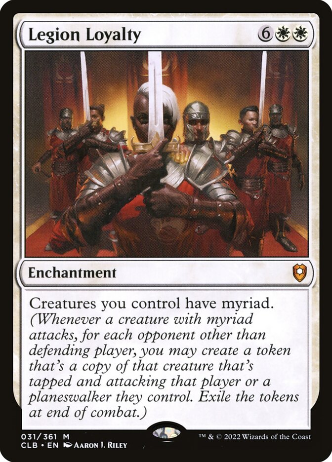 Legion Loyalty (Commander Legends: Battle for Baldur's Gate)  | Good Games North
