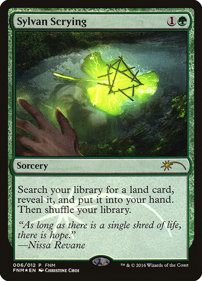 Sylvan Scrying (FNM Promos)  - Foil | Good Games North
