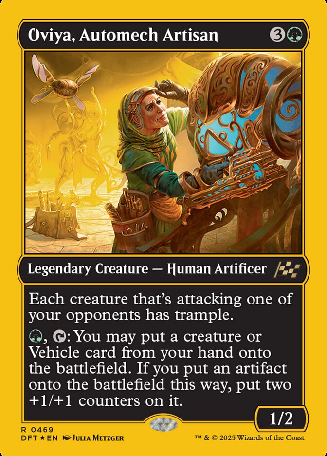 Oviya, Automech Artisan (Aetherdrift)  - Foil | Good Games North