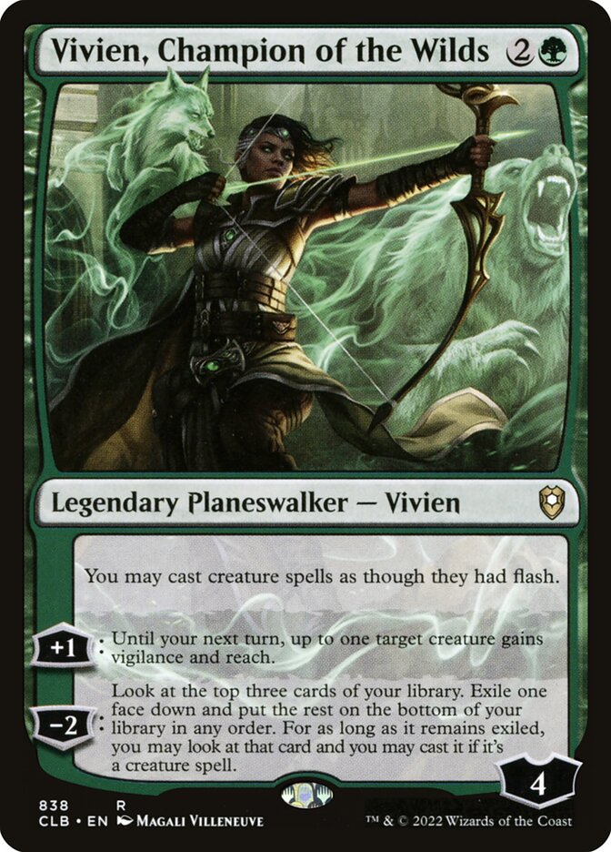 Vivien, Champion of the Wilds (Commander Legends: Battle for Baldur's Gate)  | Good Games North
