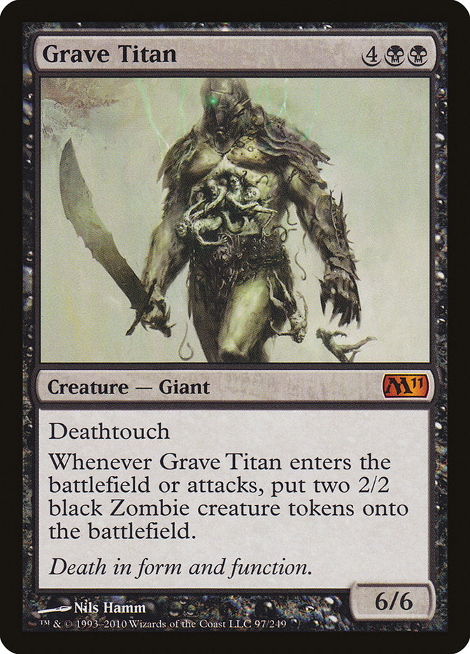 Grave Titan (Magic 2011 (M11))  - Foil | Good Games North