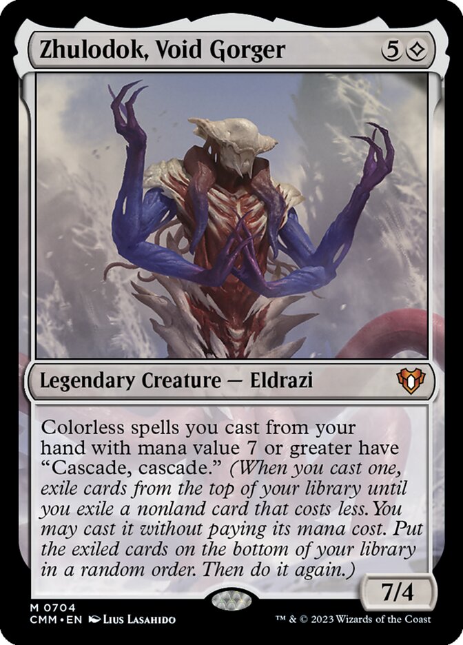 Zhulodok, Void Gorger (Commander Masters)  - Foil | Good Games North