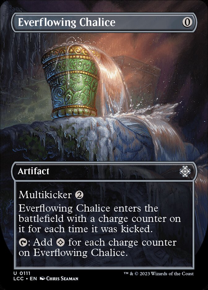 Everflowing Chalice 111/370 (Commander: The Lost Caverns of Ixalan)  - Borderless | Good Games North