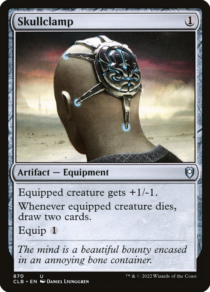 Skullclamp (Commander Legends: Battle for Baldur's Gate)  | Good Games North