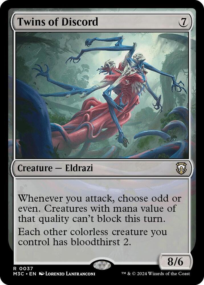 Twins of Discord 37/411 (Commander: Modern Horizons 3)  - Ripple Foil | Good Games North
