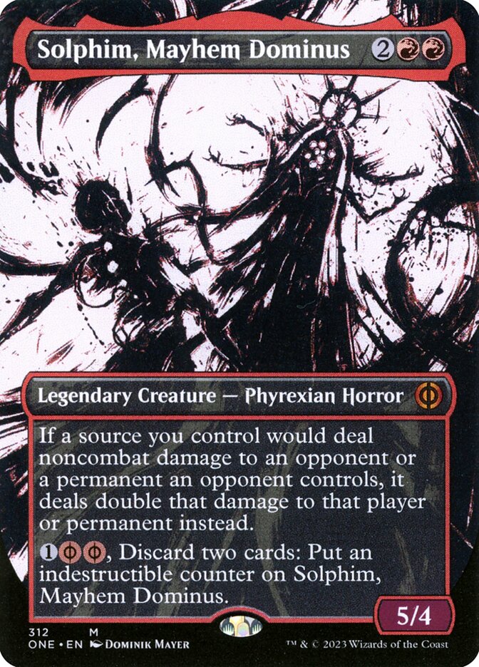 Solphim, Mayhem Dominus (Phyrexia: All Will Be One)  - Foil | Good Games North