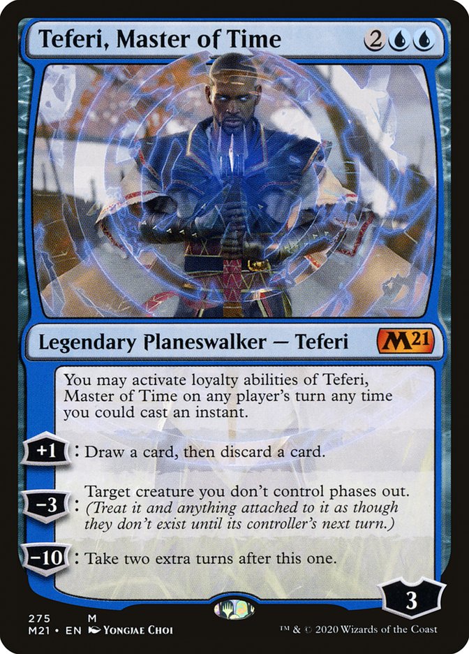 Teferi, Master of Time (Core Set 2021)  - Foil | Good Games North