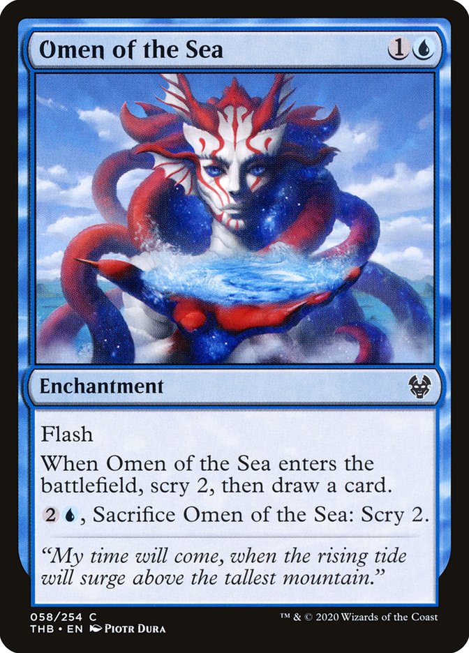 Omen of the Sea (Theros Beyond Death)  | Good Games North