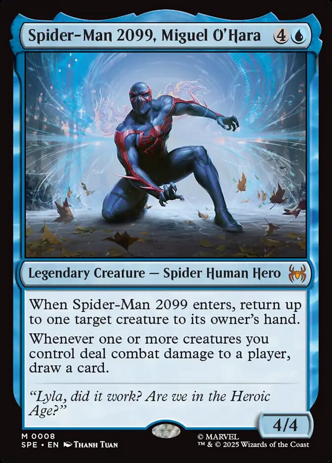 Spider-Man 2099, Miguel O'Hara (Marvel's Spider-Man: Eternal-Legal)  - Foil | Good Games North