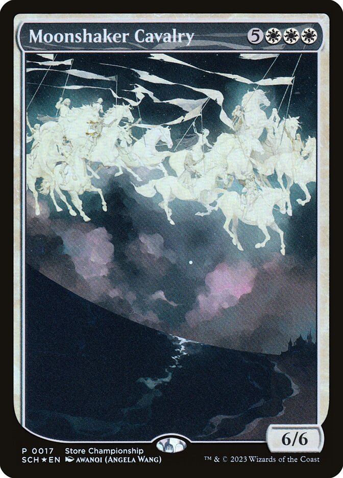 Moonshaker Cavalry 17/49 (Game Day & Store Championship Promos)  - Textless Foil | Good Games North