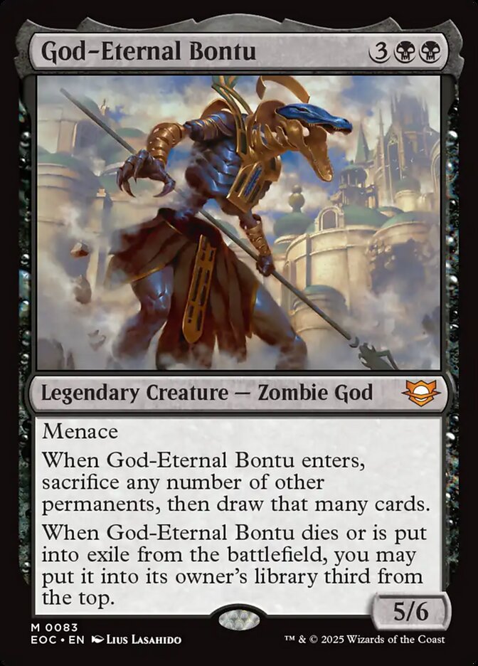 God-Eternal Bontu (Commander: Edge of Eternities)  | Good Games North