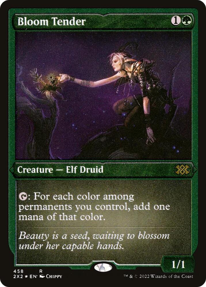 Bloom Tender Foil Etched (Double Masters 2022)  - Foil | Good Games North