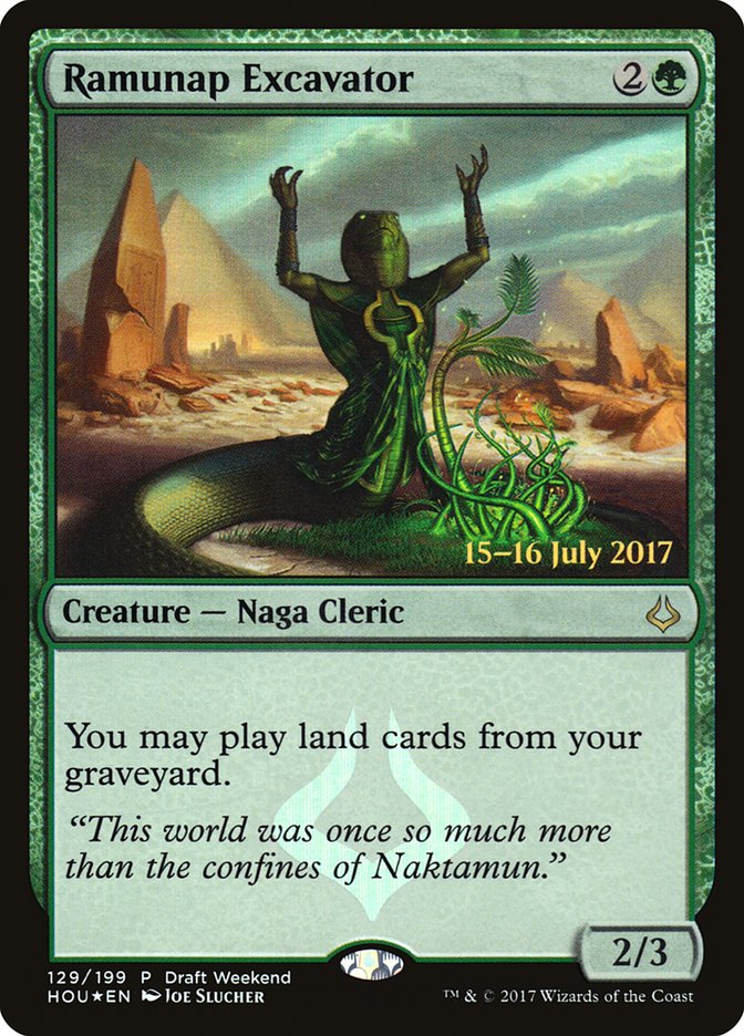 Ramunap Excavator (Launch Party & Release Event Promos)  - Foil | Good Games North