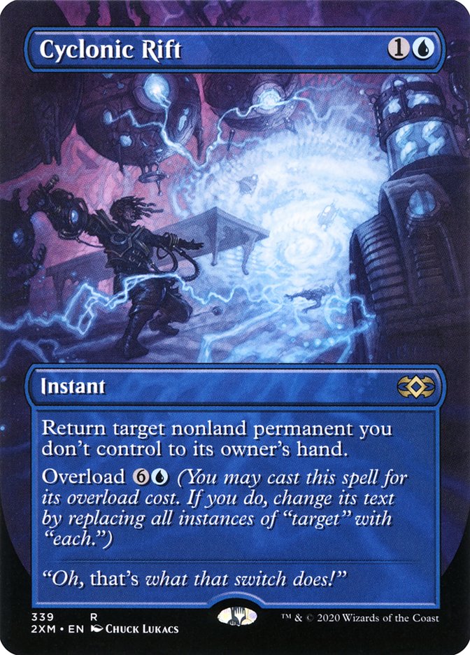 Cyclonic Rift 339 (Double Masters)  - Foil | Good Games North