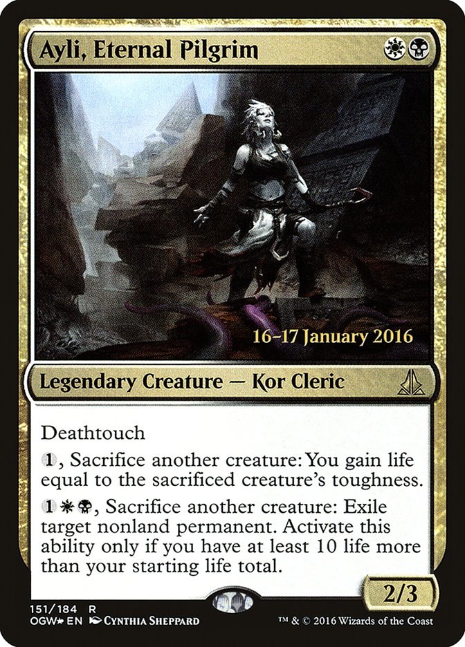 Ayli, Eternal Pilgrim (Prerelease Cards)  - Foil | Good Games North