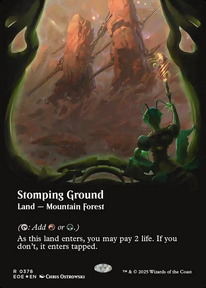Stomping Ground (Edge of Eternities)  - Foil | Good Games North