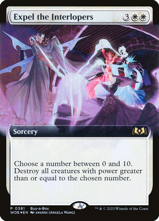 Expel the Interlopers (Buy-A-Box Promos)  - Foil | Good Games North