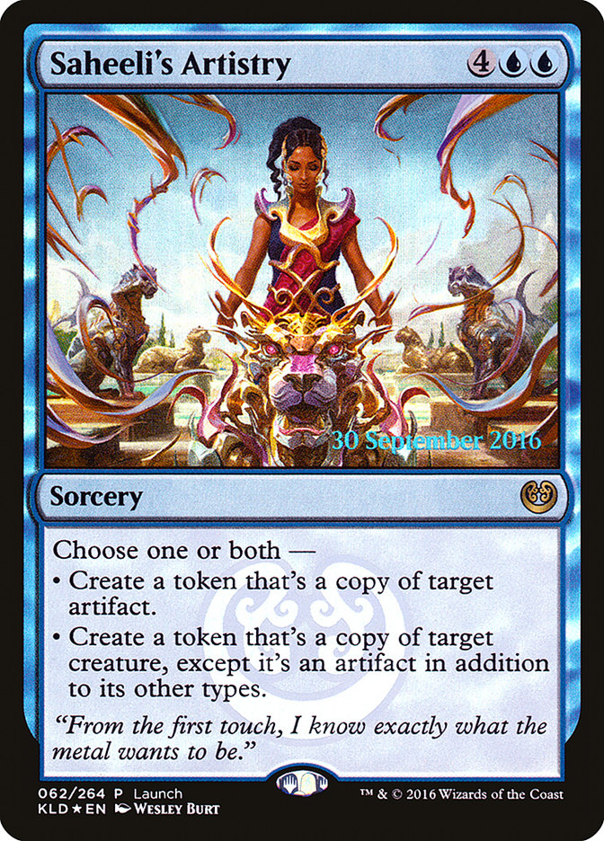 Saheeli's Artistry (Launch Party & Release Event Promos)  - Foil | Good Games North