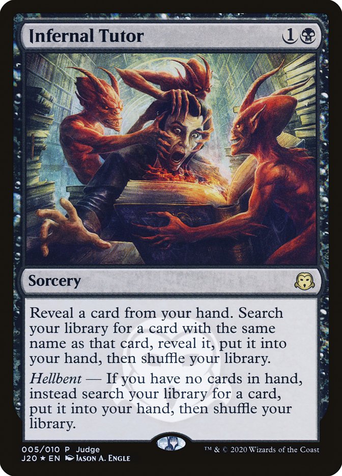 Infernal Tutor (Judge Promos)  - Foil | Good Games North