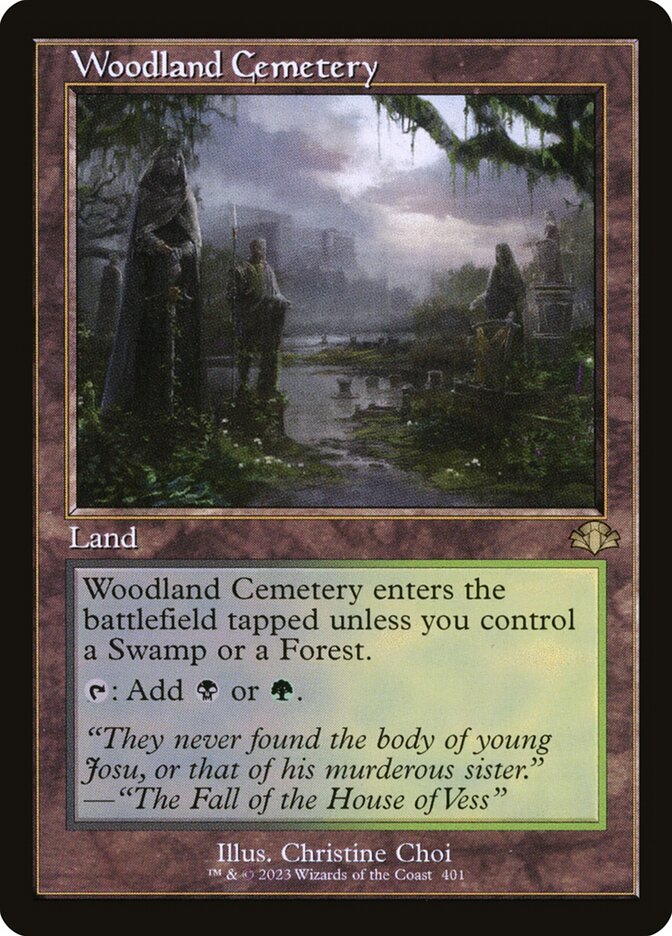 Woodland Cemetery (Dominaria Remastered)  | Good Games North