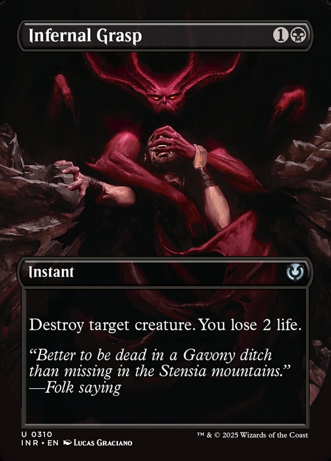 Infernal Grasp (Innistrad Remastered)  - undefined | Good Games North