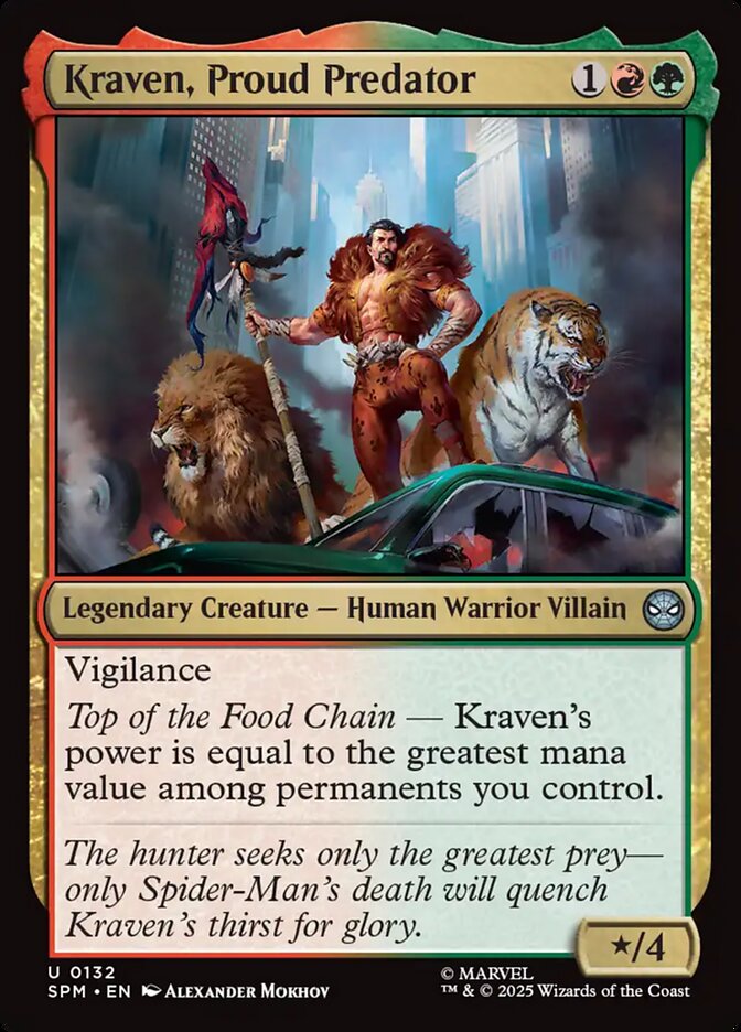 Kraven, Proud Predator (Marvel's Spider-Man)  - Foil | Good Games North