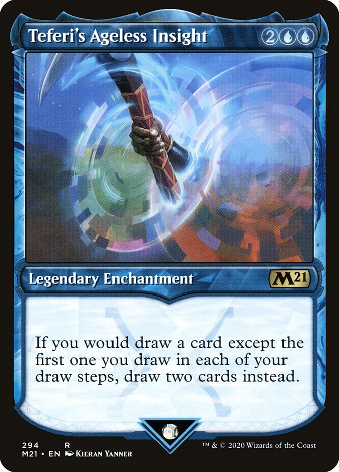 Teferi's Ageless Insight 294 (Core Set 2021)  - Showcase Foil | Good Games North
