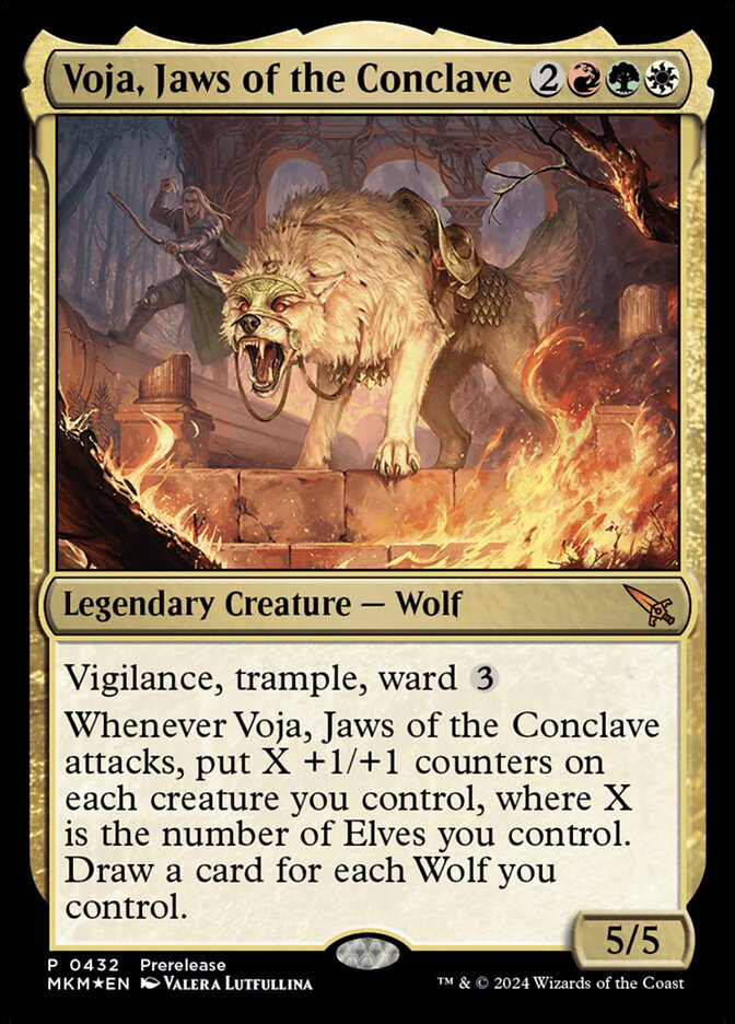 Voja, Jaws of the Conclave 432 (Prerelease Cards)  - Foil | Good Games North