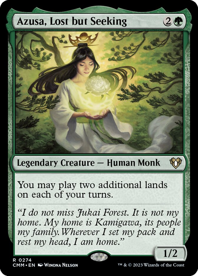 Azusa, Lost but Seeking (Commander Masters)  | Good Games North