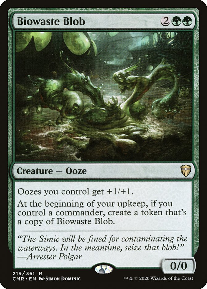 Biowaste Blob 219 (Commander Legends)  | Good Games North