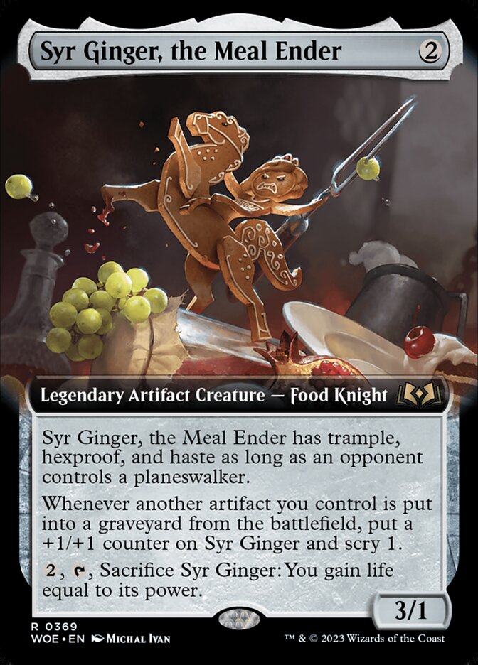 Syr Ginger, the Meal Ender 369/276 (Wilds of Eldraine)  - Extended Art Foil | Good Games North