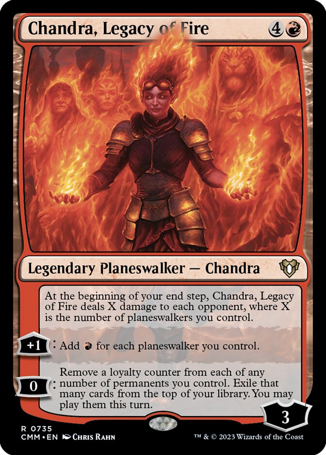 Chandra, Legacy of Fire (Commander Masters)  | Good Games North