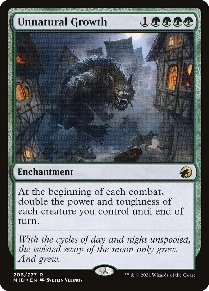 Unnatural Growth (Innistrad: Midnight Hunt)  | Good Games North