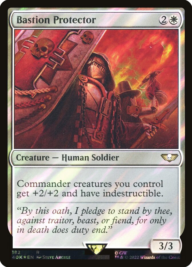 Bastion Protector (Universes Beyond: Warhammer 40,000)  - Foil | Good Games North