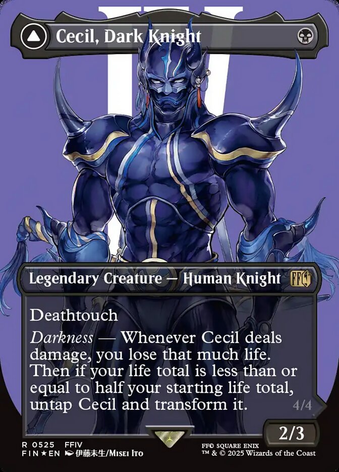 Cecil, Dark Knight // Cecil, Redeemed Paladin (FINAL FANTASY)  - Foil | Good Games North