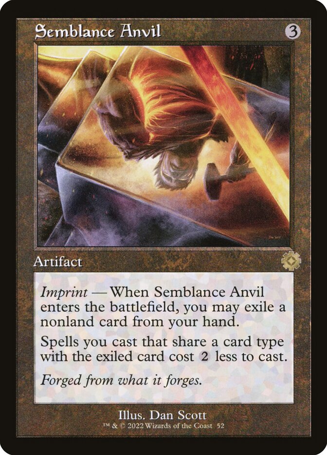 Semblance Anvil 52/63 (The Brothers' War: Retro Frame Artifacts)  | Good Games North