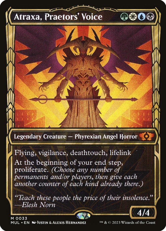 Atraxa, Praetors' Voice (March of the Machine: Multiverse Legends)  | Good Games North