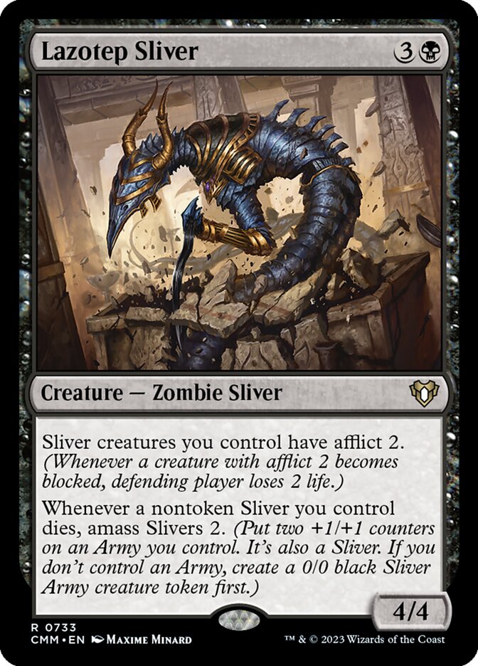 Lazotep Sliver (Commander Masters)  | Good Games North