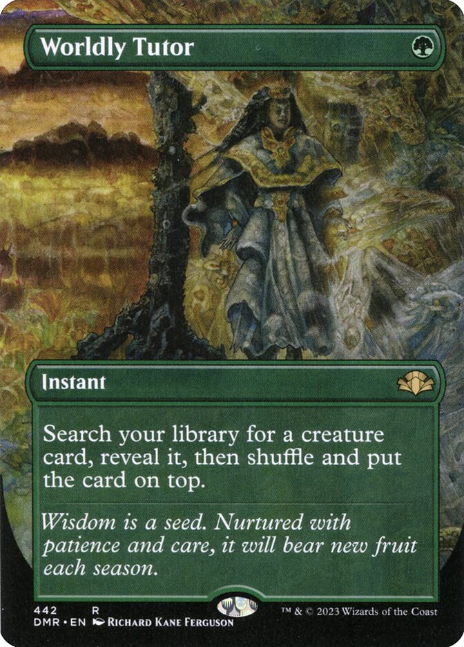 Worldly Tutor (Dominaria Remastered)  | Good Games North