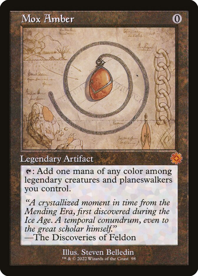 Mox Amber (The Brothers' War: Retro Frame Artifacts)  | Good Games North