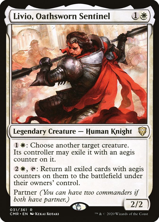 Livio, Oathsworn Sentinel (Commander Legends)  | Good Games North