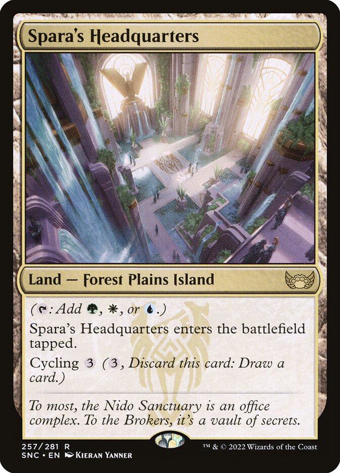 Spara's Headquarters (Streets of New Capenna)  - Foil | Good Games North