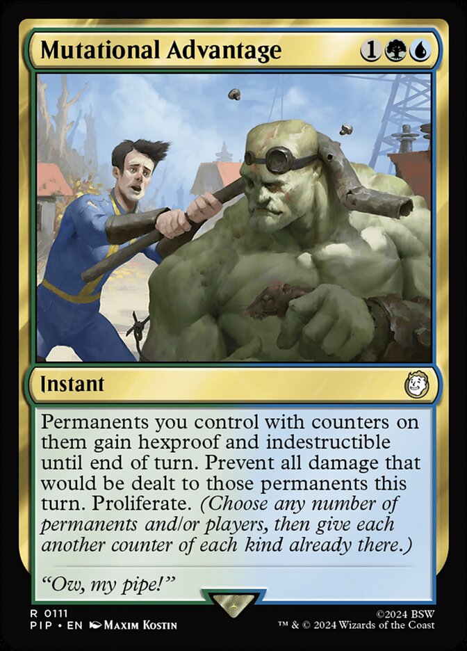 Mutational Advantage 111/326 (Universes Beyond: Fallout)  | Good Games North