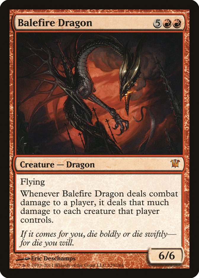 Balefire Dragon 129/264 (Innistrad)  | Good Games North
