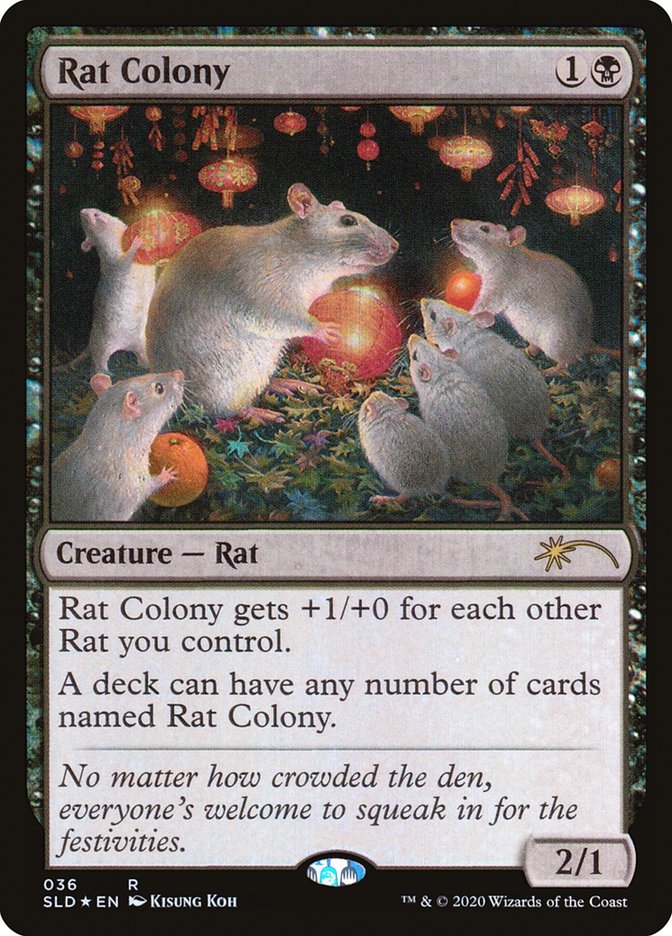 Rat Colony 36/1 (Secret Lair Drop Series)  - Foil | Good Games North