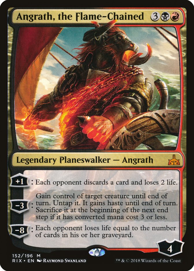 Angrath, the Flame-Chained (Rivals of Ixalan)  | Good Games North
