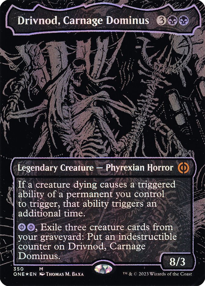 Drivnod, Carnage Dominus (Phyrexia: All Will Be One)  - Foil | Good Games North