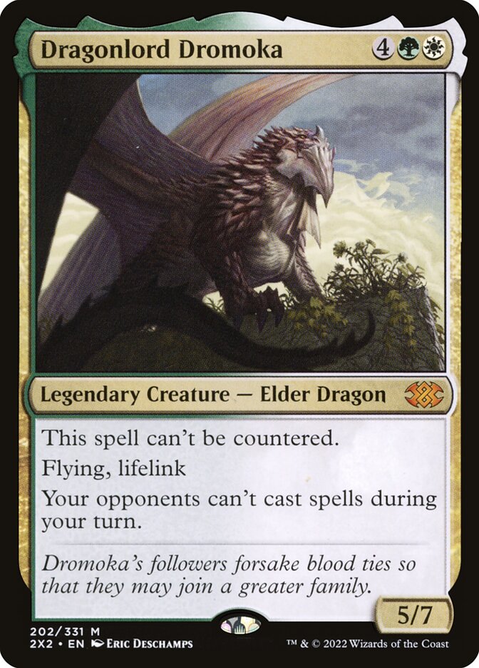 Dragonlord Dromoka (Double Masters 2022)  - Foil | Good Games North
